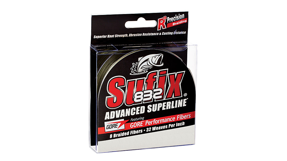 Sufix 832 Braid 30 lb 300 Yards, Camo 767494