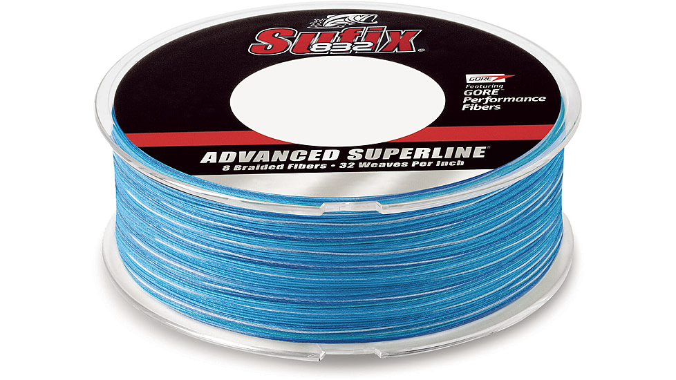 Sufix 832 Braid 50lb Line, Coastal Camo, 600 Yds, 660-250CC