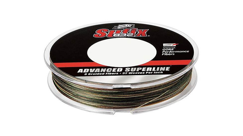 Sufix 832 Braid 8lb Line, Camo, 150 Yds, 660-008CA