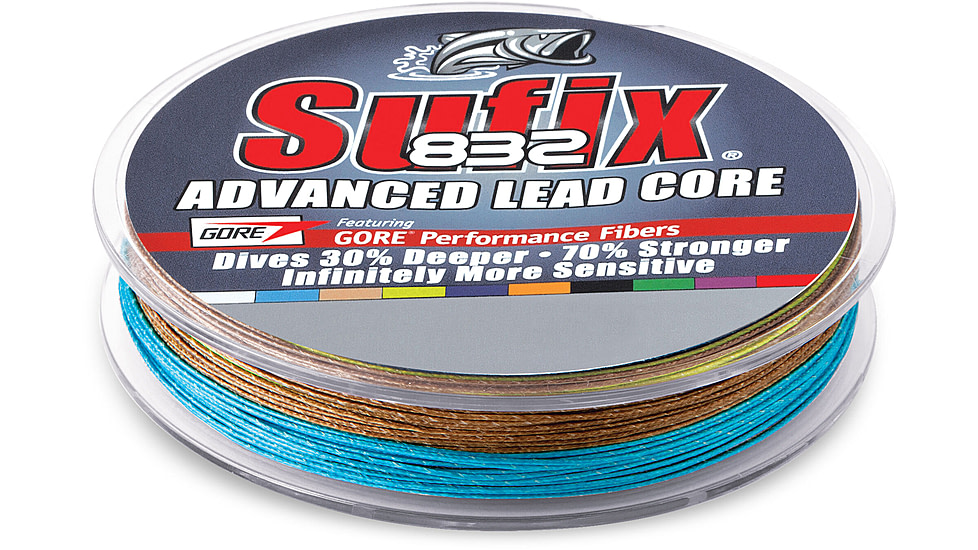 Sufix 832 Lead Core 18lb Line, Metered, 100 Yds, 658-118MC
