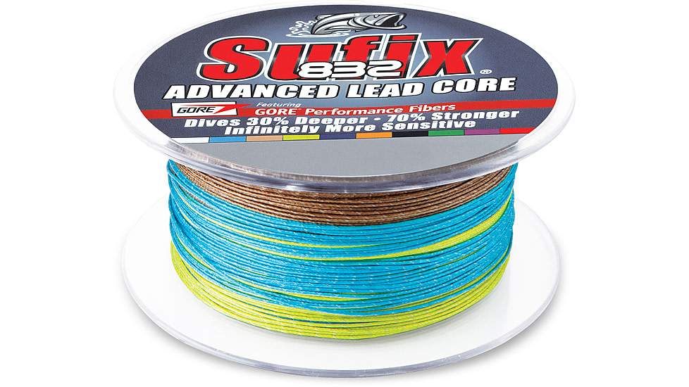 Sufix 832 Lead Core 18lb Line, Metered, 200 Yds, 658-218MC