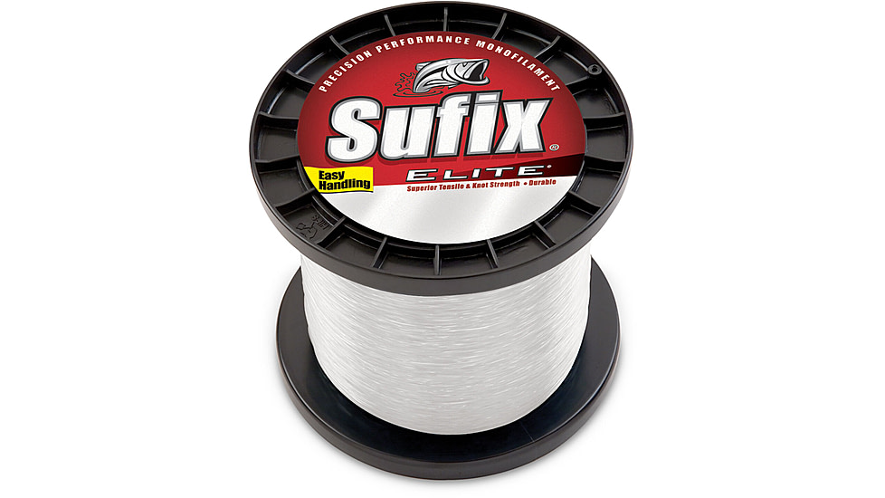 Sufix Elite 10lb Line, Clear, 3000 Yds, 661-310