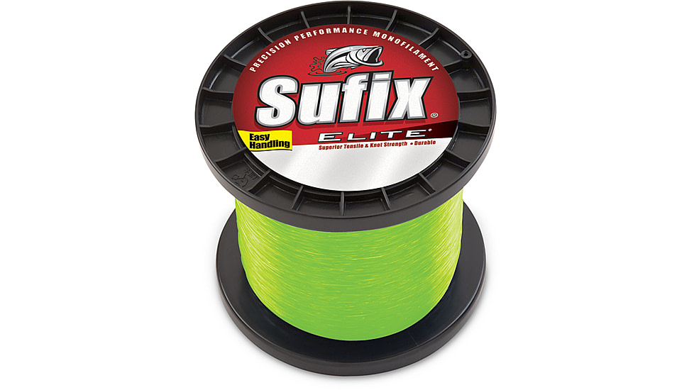 Sufix Elite 17lb Line, Hi-Vis Yellow, 3000 Yds, 661-317Y