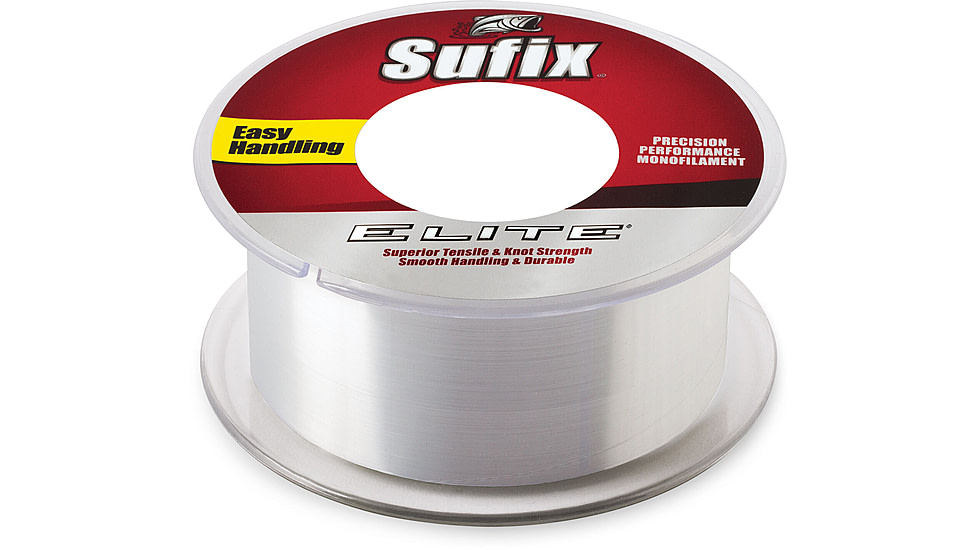Sufix Elite 6lb Line, Clear, 330 Yds, 661-106