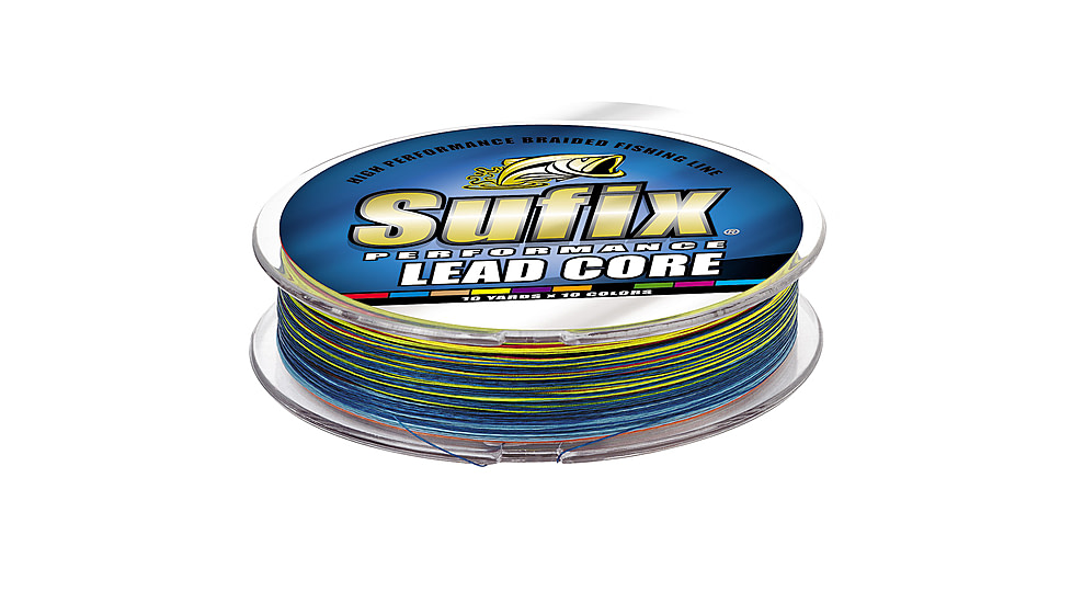 Sufix Performance Lead Core - 12lb - 10-Color Metered - 100 yds, 668-112MC