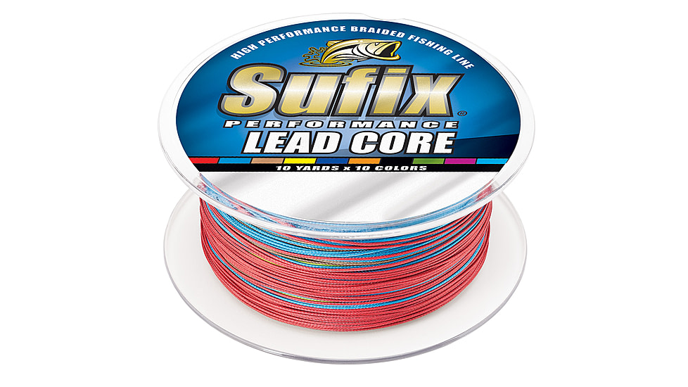 Sufix Performance Lead Core - 15lb - 10-Color Metered - 200 yds, 668-215MC