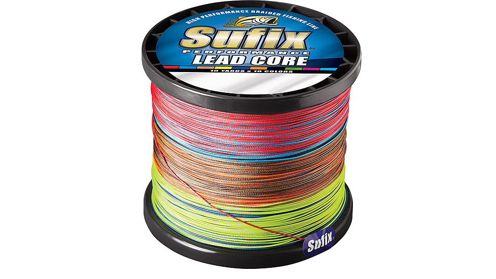 Sufix Performance Lead Core - 27lb - 10-Color Metered - 600 yds, 668-327MC