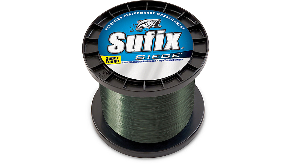 Sufix Siege 10lb Line, Smoke Green, 3000 Yds, 662-310G