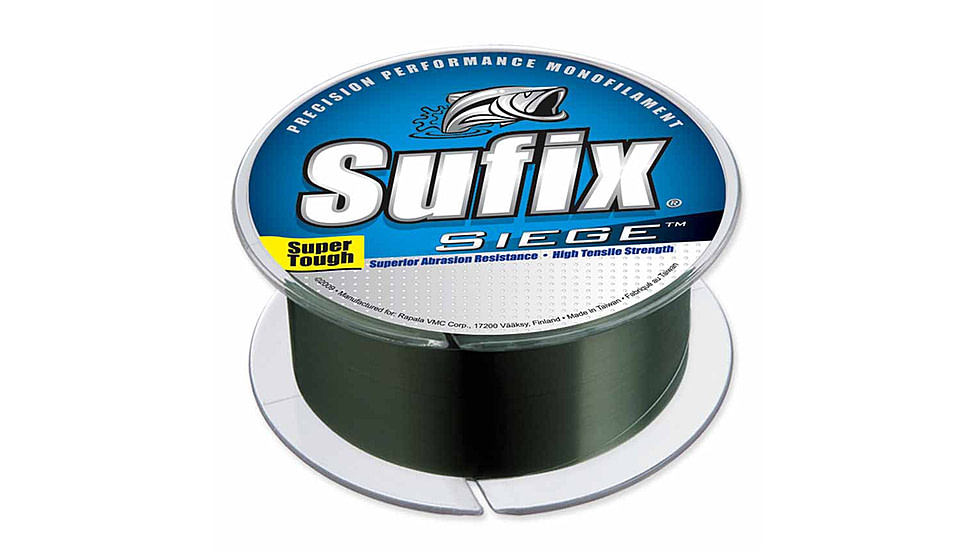Sufix Siege Mono 330 yard 17 lb, Green, 662-117G