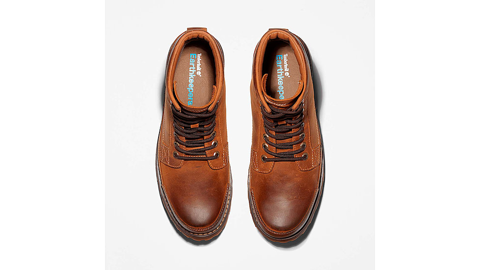 Timberland Earthkeepers Original Casual Boot - Mens-Red Brown-Medium-9.5