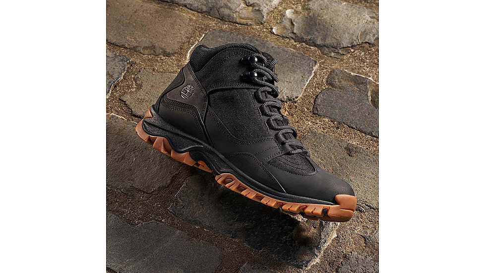 Timberland Mt. Maddsen Mid Lace-Up Hiking Boot - Mens, Black Full Grain, 10, Medium, TB0A68MRW0210000M