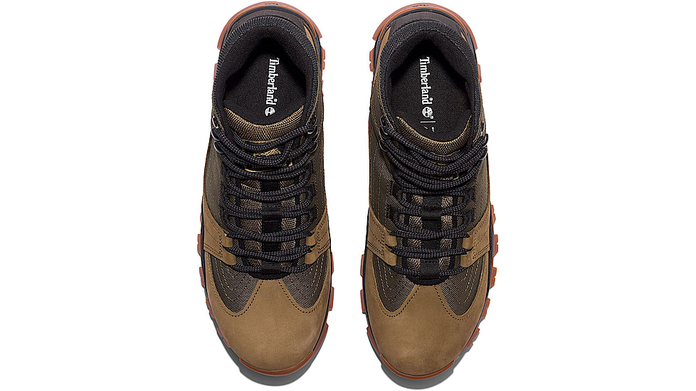 Timberland Mt. Maddsen Mid Lace Up Hiking Boots - Mens, Olive Nubuck, 9.5 US, TB0A6BNNEO8109500M