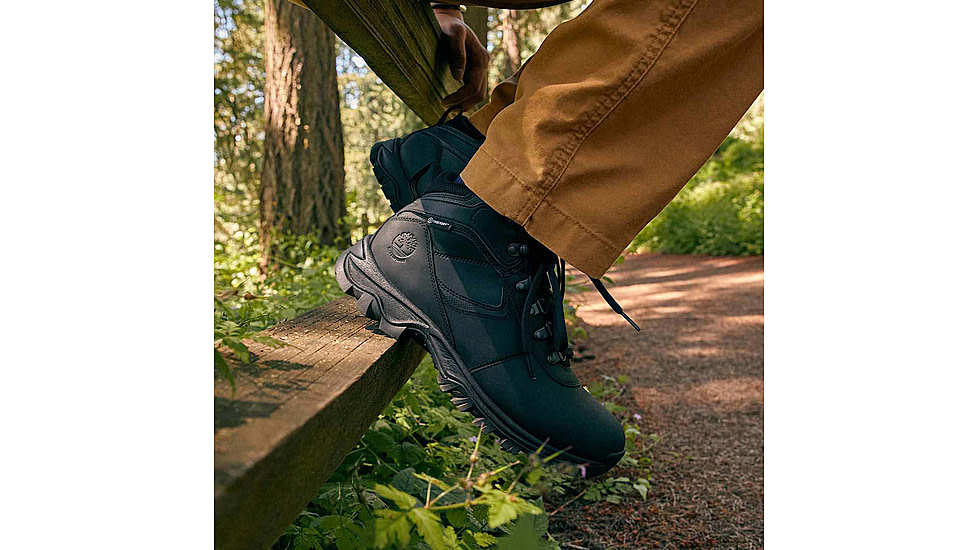 Timberland Mt. Maddsen Waterproof Mid Hiking Boot - Mens, Black, 11, Medium, TB12731R00111000M