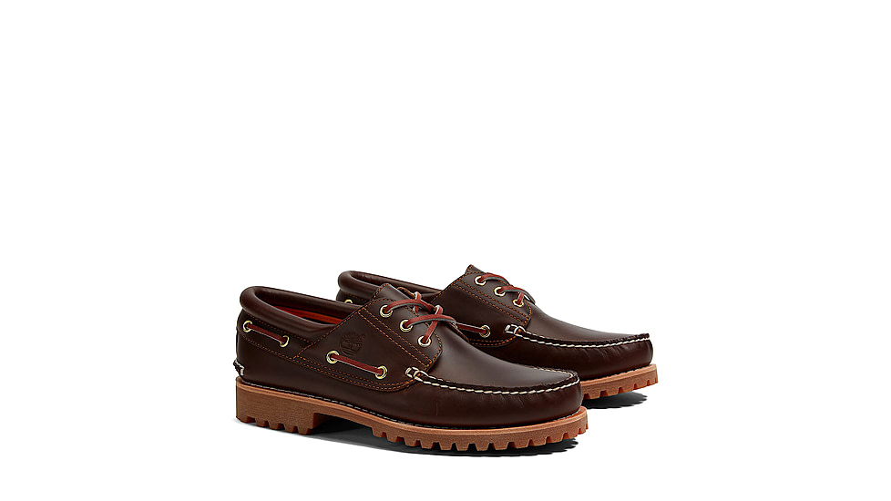 Timberland Authentic 3-Eye Lug Handsewn Boat Shoe - Mens