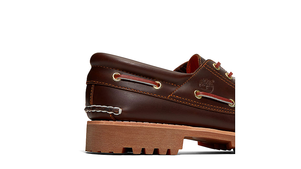 Timberland Authentic 3-Eye Lug Handsewn Boat Shoe - Mens