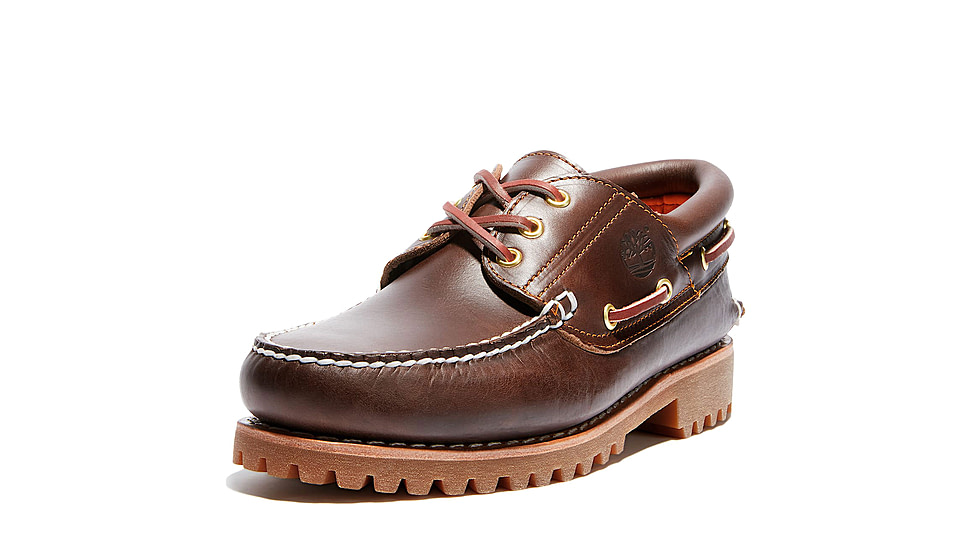 Timberland Authentic 3-Eye Lug Handsewn Boat Shoe - Mens