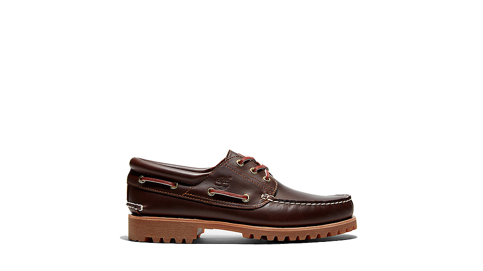 Timberland Authentic 3-Eye Lug Handsewn Boat Shoe - Mens