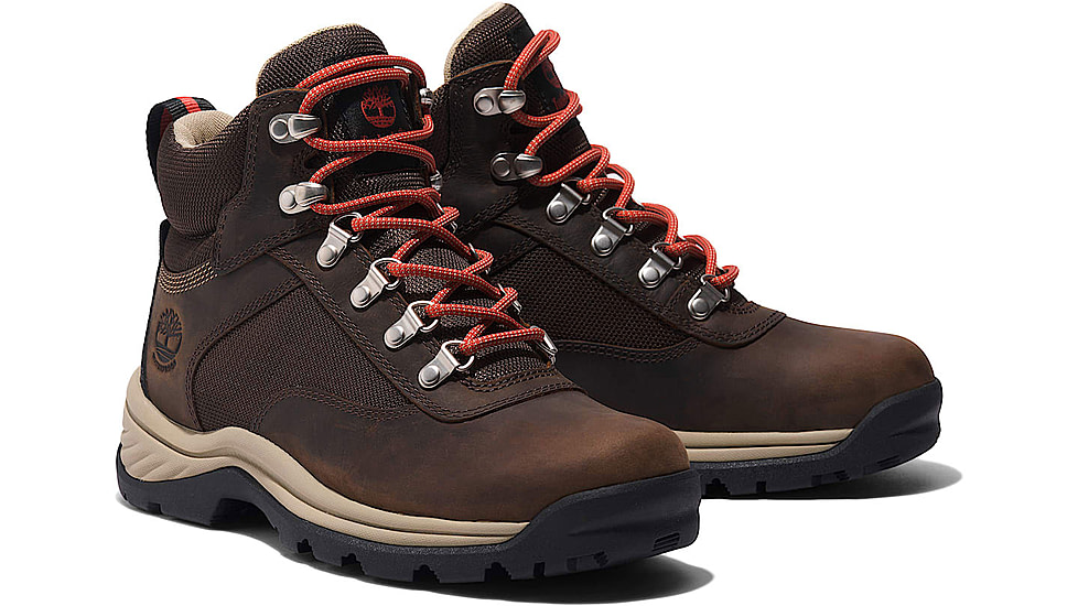 Timberland White Ledge Mid Lace Up Waterproof Hiking Boots - Womens, Chocolate Brown, 9.5 US, TB1A2M2R243109500M