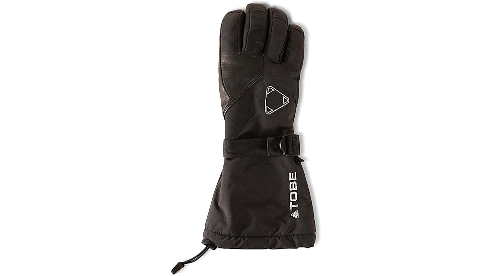 TOBE Outerwear Huron Gauntlet Gloves, Jet Black, M, 800522-001-004