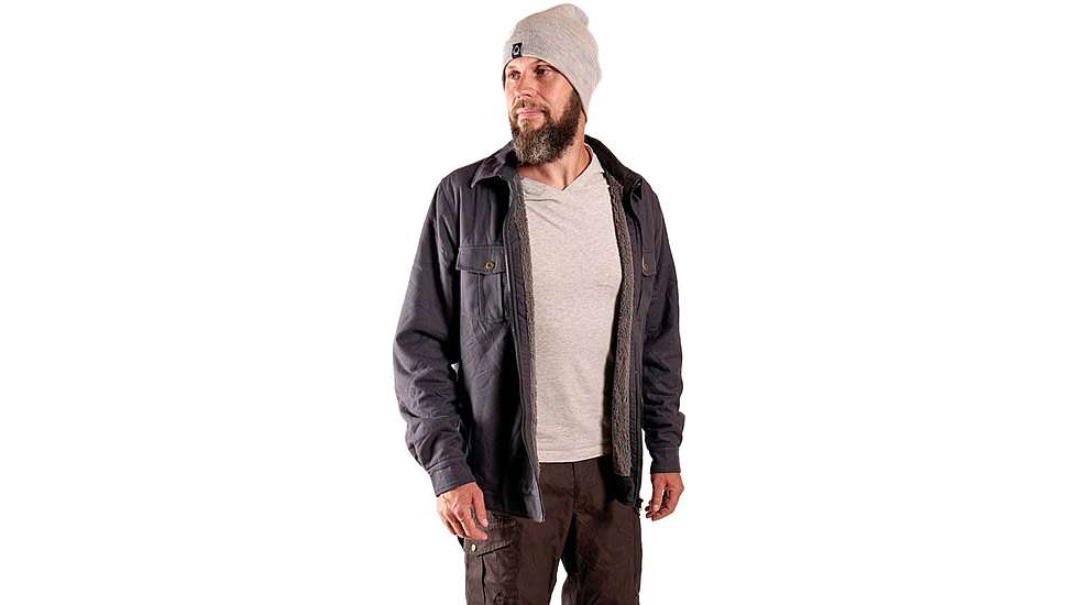 TOBE Outerwear Padre Overshirt - Mens, Gray, S, 310722-501-003