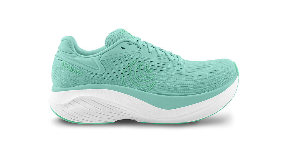 Topo Athletic Atmos 2 Trailrunning Shoes - Womens, Aqua / Mint, 8.5, W091-085-AQUMNT