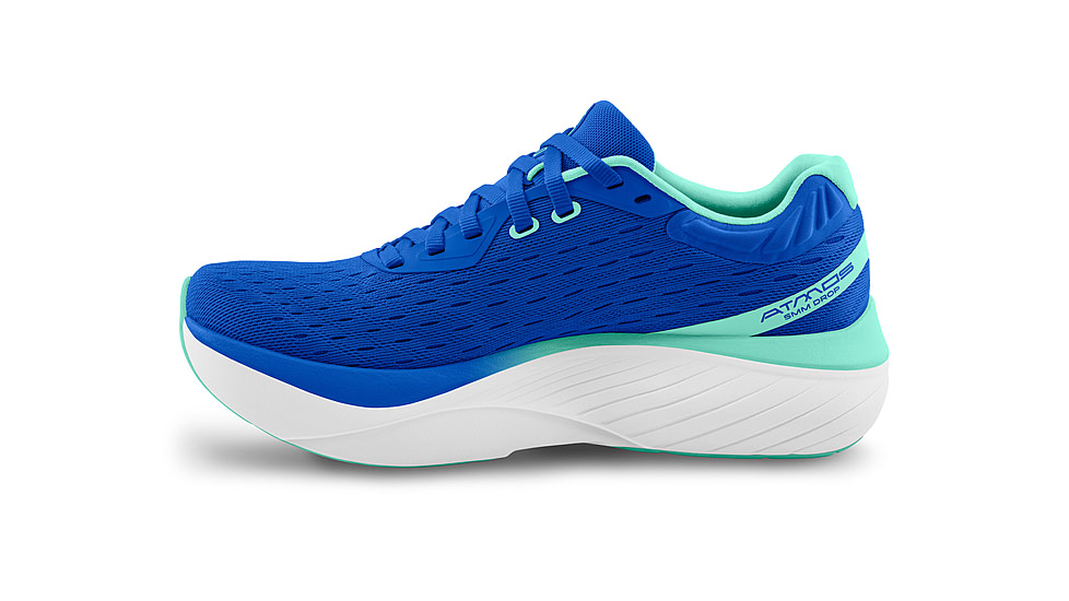Topo Athletic Atmos Running Shoes - Womens, Blue/Aqua, 8.5, W069-085-BLUAQU