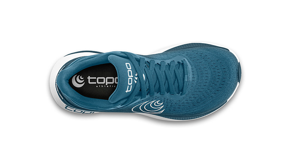 Topo Athletic Aura Max Cushion Stability Road Shoes - Mens, Blue/White, 11.5 US, M080-115-BLUWHT