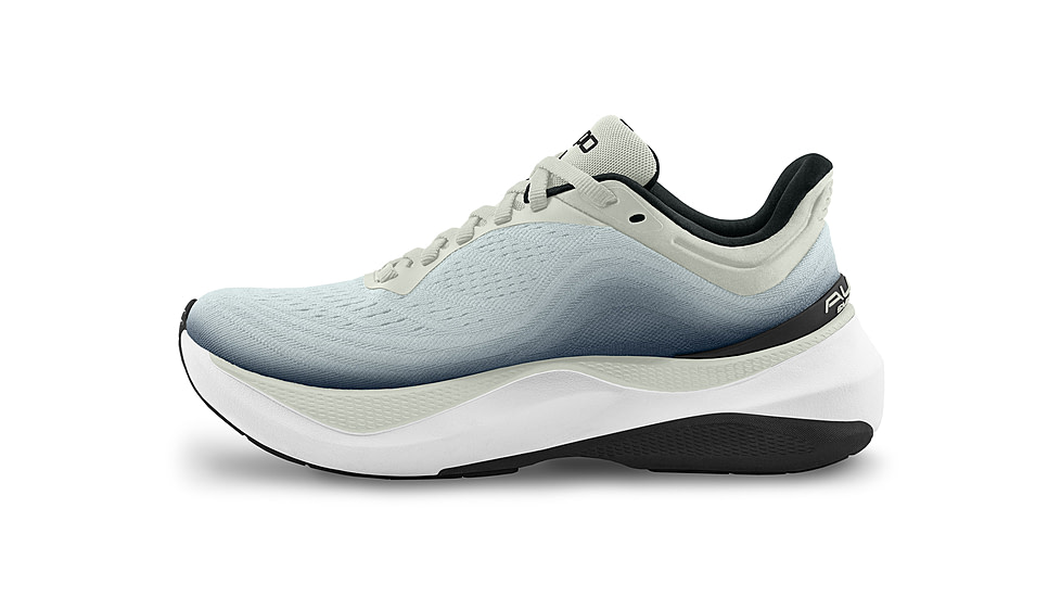 Topo Athletic Aura Road Running Shoes - Mens, Grey/Charcoal, 9, M080-090-GRYCHA