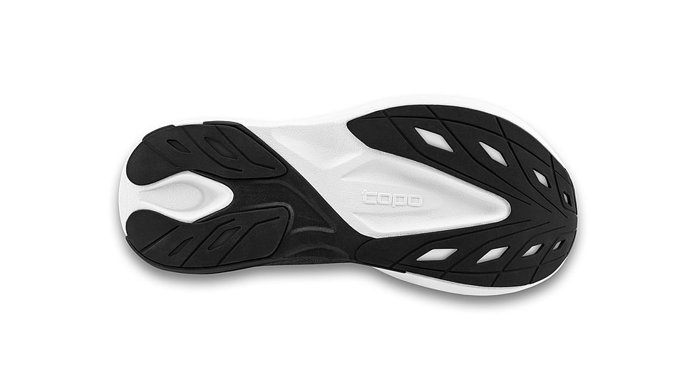 Topo Athletic Aura Road Running Shoes - Womens, Black/White, 6.5 Wide, W080-065W-BLKWHT