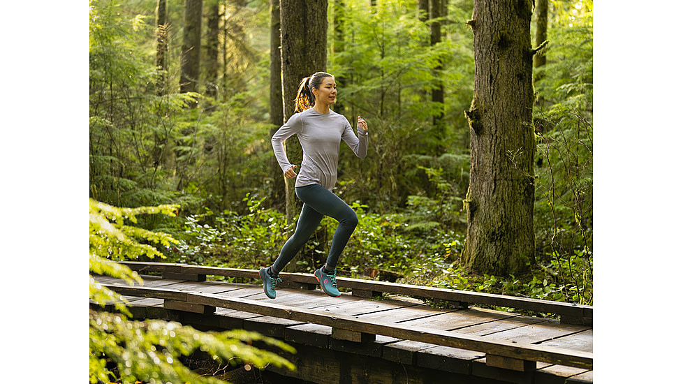 Topo Athletic MT-5 Running Shoes - Womens, Emerald/Pink, 10, W072-100-EMEPNK