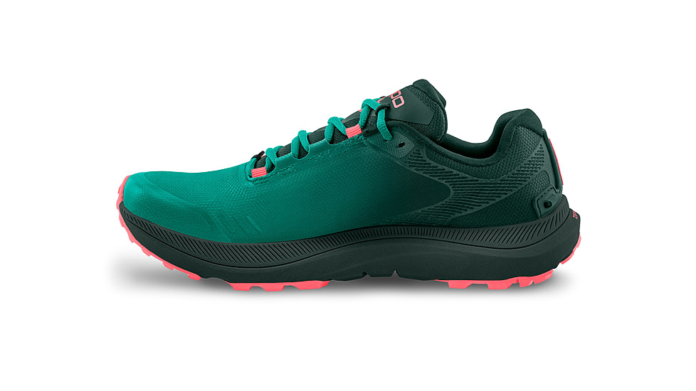 Topo Athletic MT-5 Trailrunning Shoes - Womens, Emerald/Pink, 10, W072-100-EMEPNK