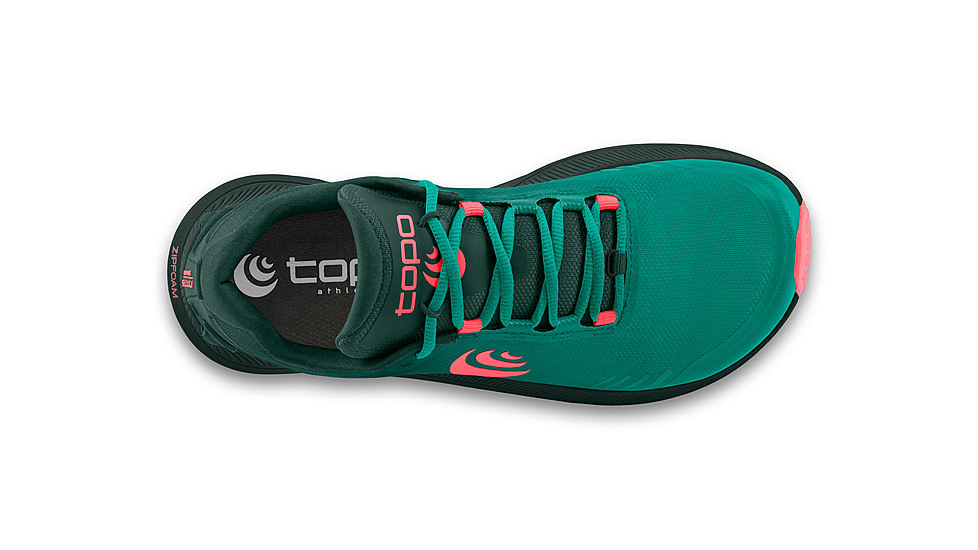 Topo Athletic MT-5 Trailrunning Shoes - Womens, Emerald/Pink, 10, W072-100-EMEPNK