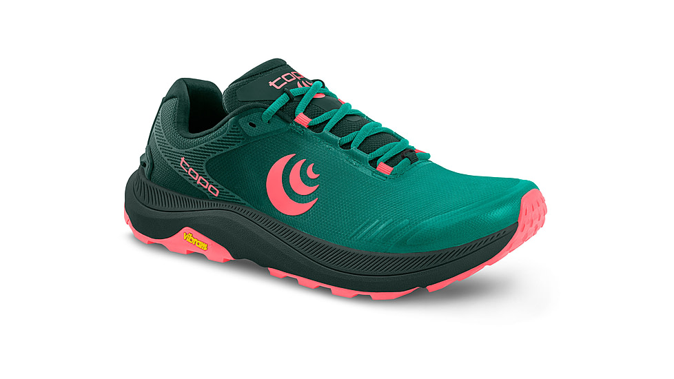 Topo Athletic MT-5 Trailrunning Shoes - Womens, Emerald/Pink, 10, W072-100-EMEPNK