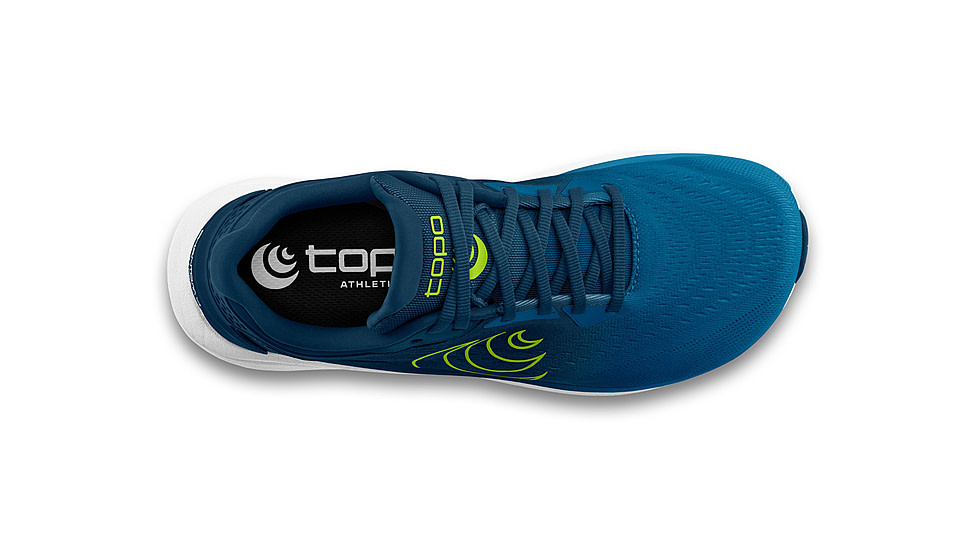 Topo Athletic Phantom 4 Road Running Shoes - Mens, Blue/Lime, 9.0 US, M087-090-BLULIM