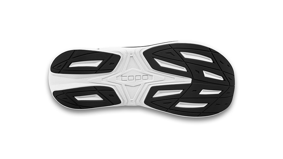 Topo Athletic Phantom 4 Road Running Shoes - Mens, Black/White, 7.0 US, M087-070-BLKWHT