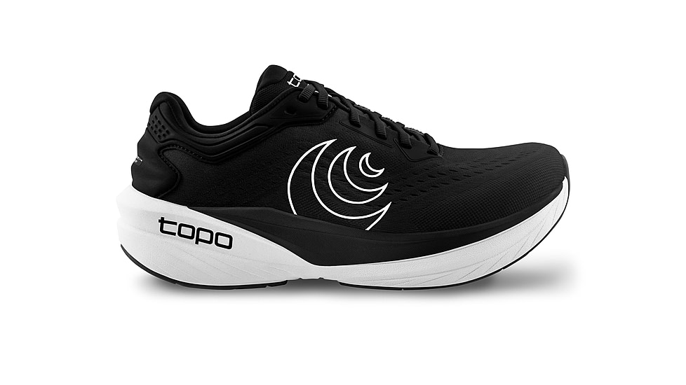 Topo Athletic Phantom 4 Road Running Shoes - Mens, Black/White, 7.0 US, M087-070-BLKWHT