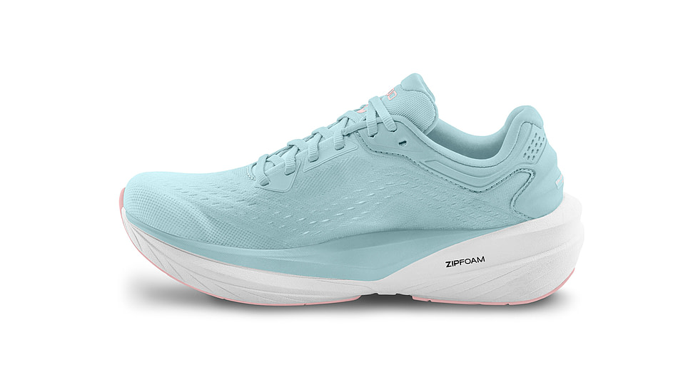 Topo Athletic Phantom 4 Trailrunning Shoes - Womens, Dusty Blue / Pink, 8, W087-080-DBLPNK