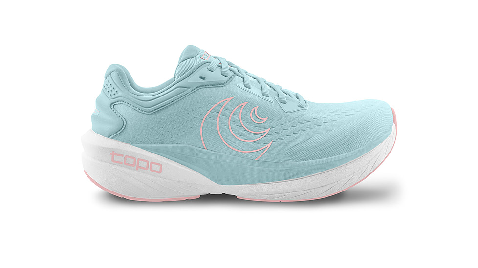 Topo Athletic Phantom 4 Trailrunning Shoes - Womens, Dusty Blue / Pink, 8, W087-080-DBLPNK