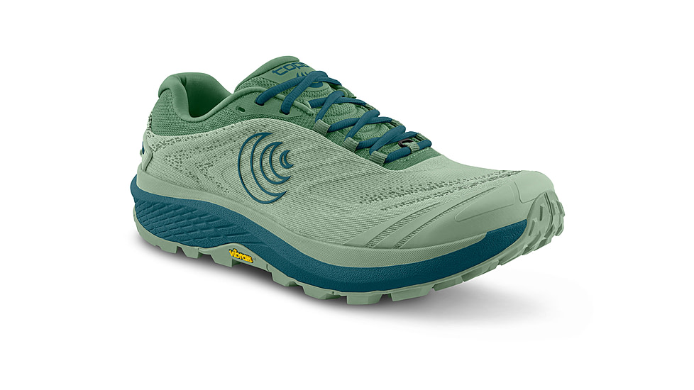 Topo Athletic Pursuit 2 Zero Drop Trail Running Shoes - Womens, Sage/Blue, 7.5 US, W077-075-SAGBLU