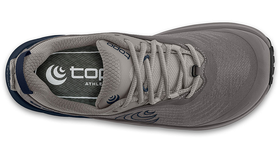 Topo Athletic Pursuit 3 Trailrunning Shoes - Men's, Grey / Navy, 8, M097-080-GRYNAV