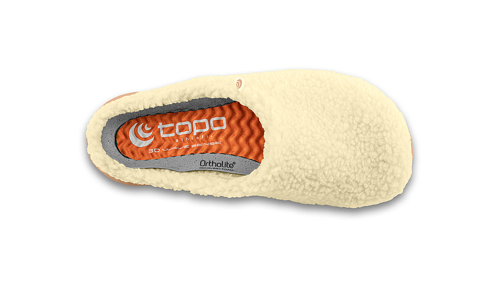 Topo Athletic Topo Revive Recovery Slip-Ons - Womens, Cream/Tan, 12.0 US, W062-120-CRETAN