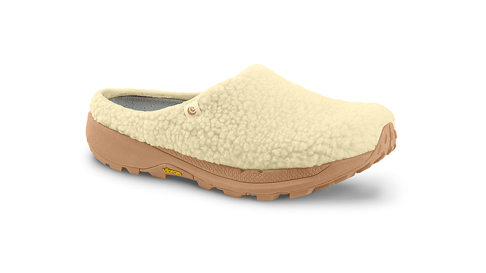 Topo Athletic Topo Revive Recovery Slip-Ons - Womens, Cream/Tan, 12.0 US, W062-120-CRETAN