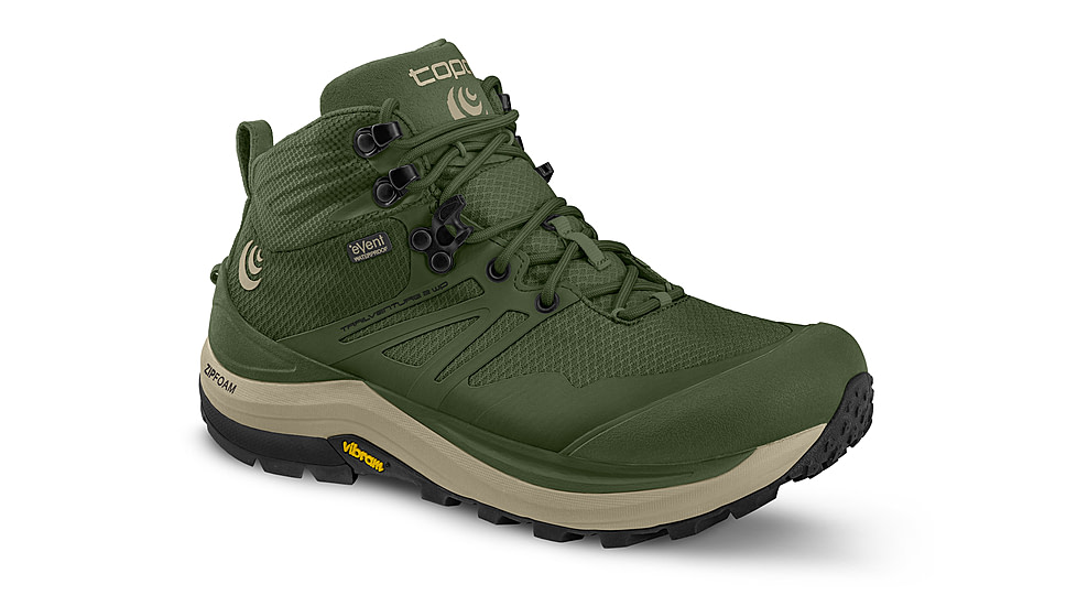 Topo Athletic Trailventure 2 WP Hiking Shoes - Womens, Olive/Tan, 7, W054-070-OLVTAN