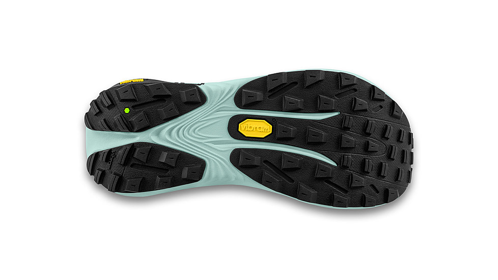 Topo Athletic Vista Trail Running Shoes - Womens, Black/Mint, 6.0 US, W088-060-BLKMNT