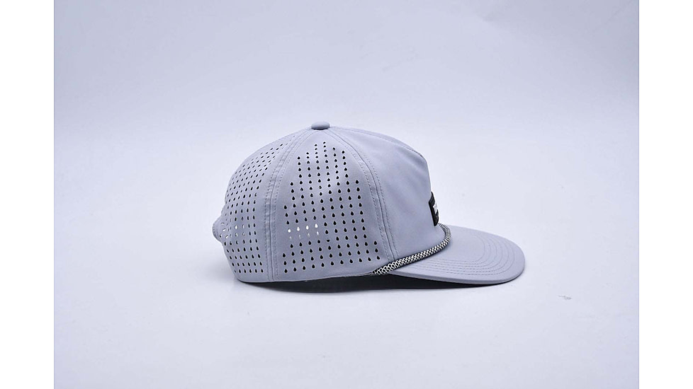 Tricer Rectangle Patch Hat, Heather Grey, HT-RPHG