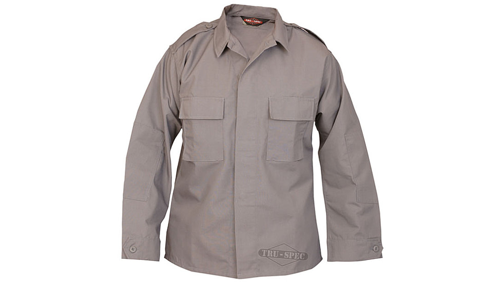 Tru Spec 1374003 Long Sleeve Grey Tactical Shirt Pc Rs