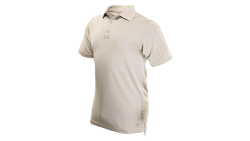 Tru-Spec 24-7 Mens SL Performance Polo 100% Poly, Silver Tan, XSmall Regular 4494002