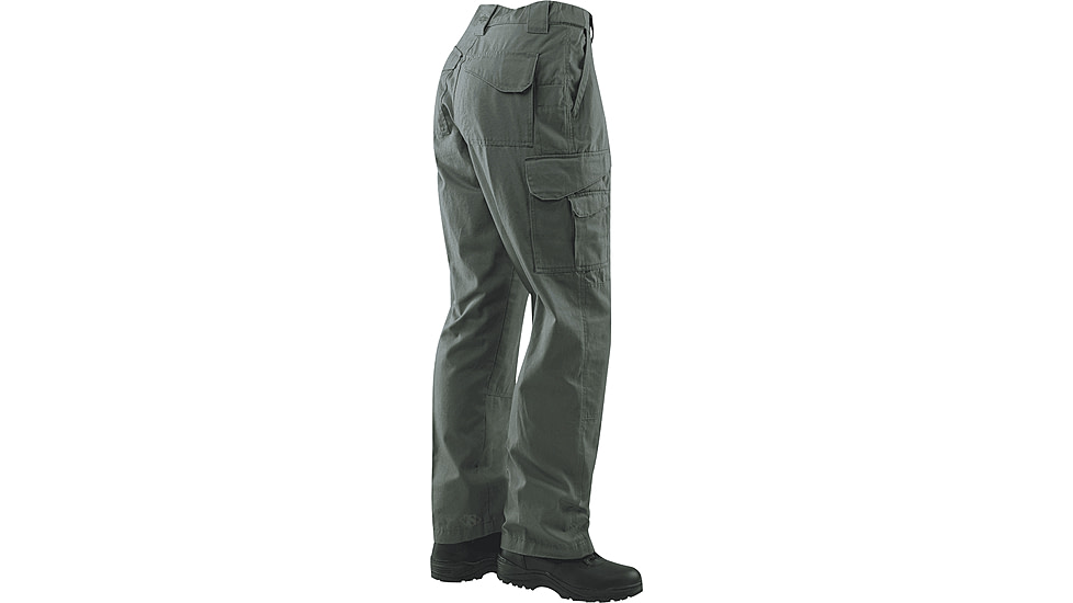 TRU-SPEC 24-7 Series Tactical Pants - Mens, 100% Cotton, Olive Drab, Waist 38 in, Inseam 37 in, 1071087