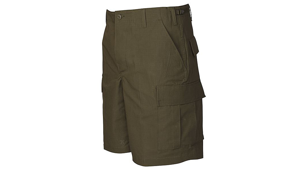 Tru-Spec BDU 100% Cotton Rip-Stop Shorts, OD Green, S 4252003