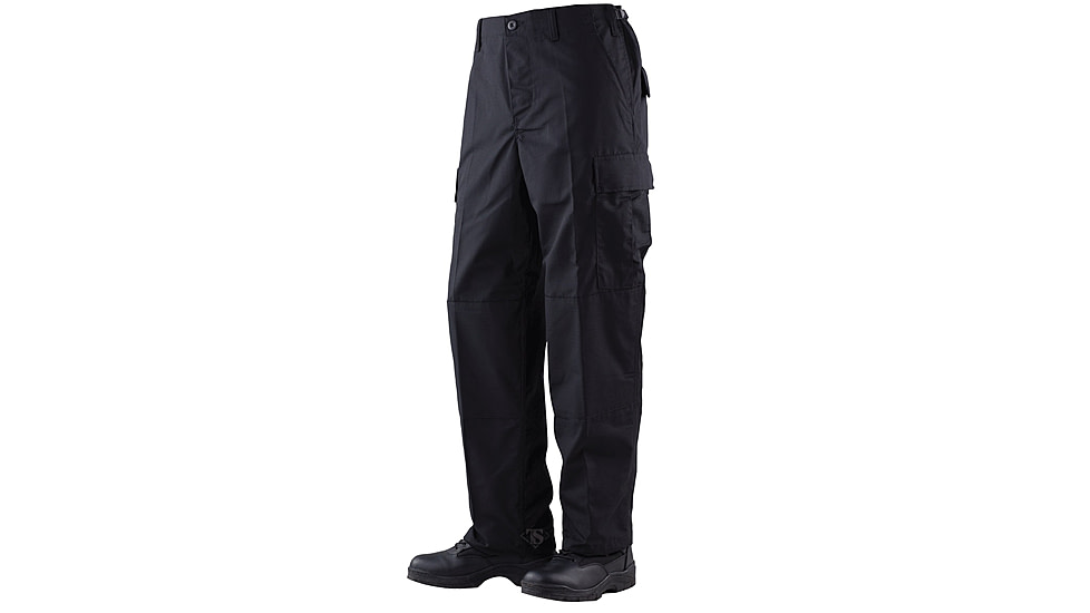 TRU-SPEC BDU Pants, Cotton Ripstop - Men's, Black, Waist 40-42 in, Regular, 1523006